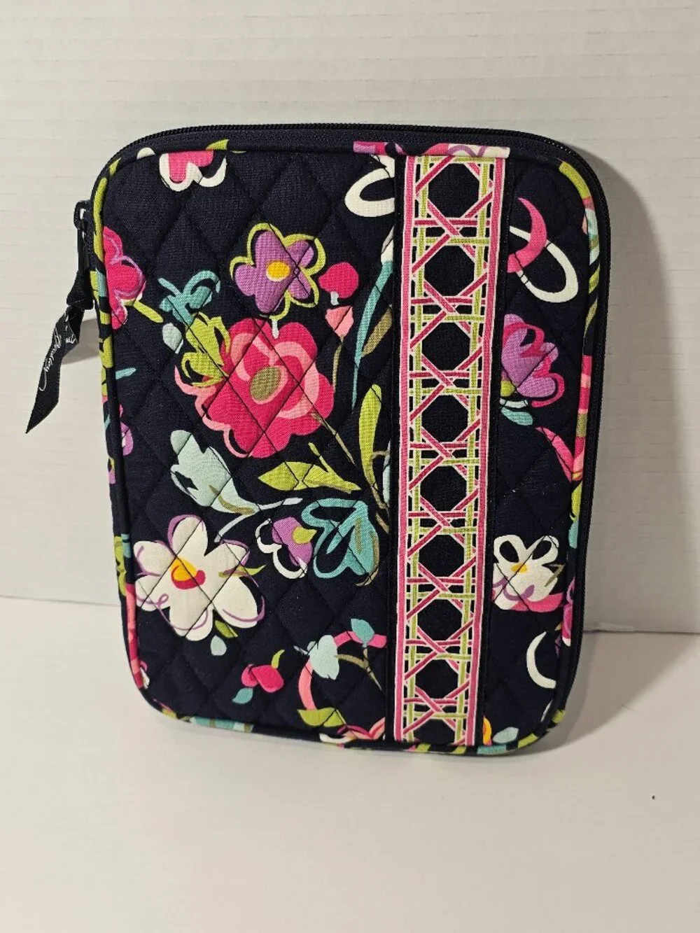 NWOT Vera Bradley Mini Tablet Sleeve Ribbons E-Reader Case Technology Organized